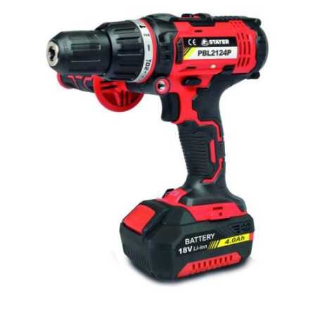 Taladro atornillador STAYER PBL 2124 + amoladora AGL 20