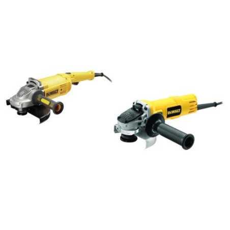 Amoladoras KIT DEWALT 230mm.2200w + 115mm. 900w. DWE492DUO1-Q