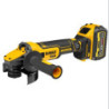 Mini amoladora DEWALT brushless XR 18v 125mm. DCG409t1-QW