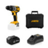 Taladro VITO brushless 20v+ 4ah + cargador 20v + caja BMC