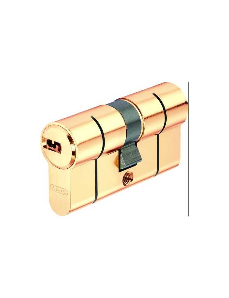 Cilindro seguridad ABUS puntos laton 30/50 doble embrague D66