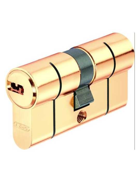 Cilindro seguridad ABUS puntos laton 40/40 doble embrague D66