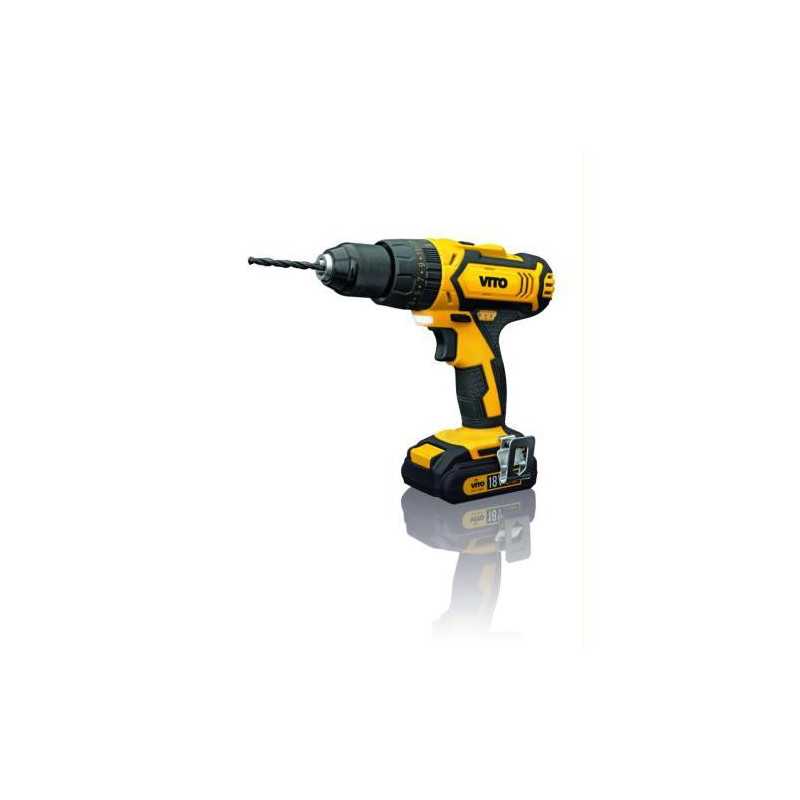 Taladro atornillador VITO percutor 18v VIBSFL18