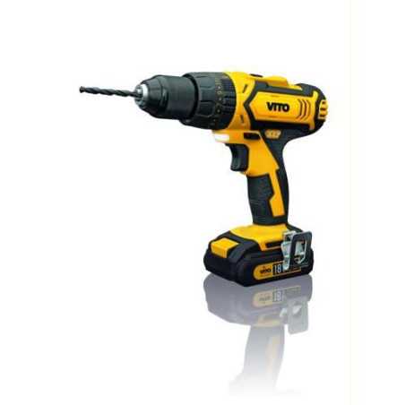 Taladro atornillador VITO percutor 18v VIBSFL18