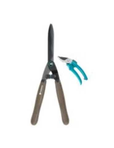 Recortasetos GARDENA Naturecut + tijera classic 8754-20