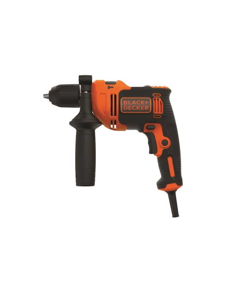 Taladro percutor BLACK & DECKER 710 watios 13 milimetros BEH710K