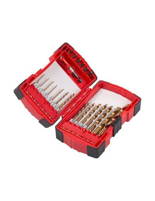 Accesorios taladro POWERPLUS set 21 piezas KRT064910
