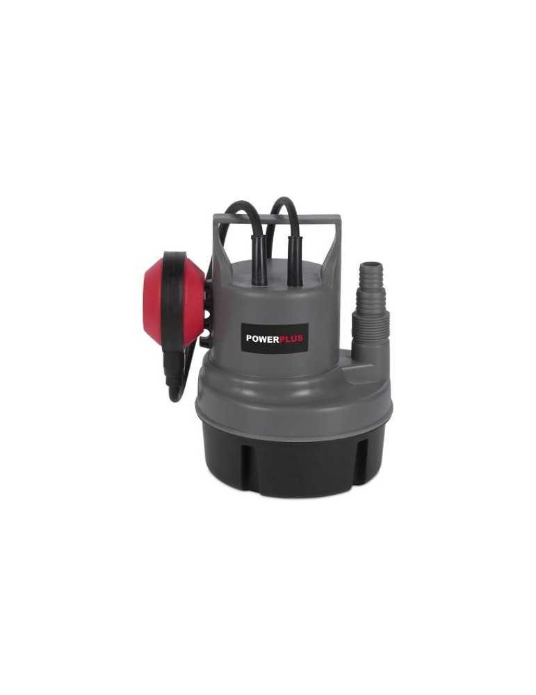 Bomba sumergible POWERPLUS 200w. aguas limpias