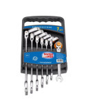 Juego SUPER-EGO 7 llaves mixta carraca SEH0014