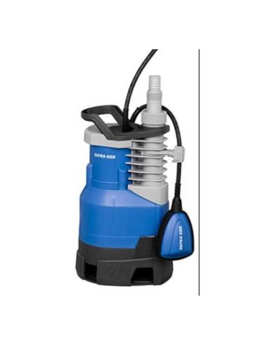 Bomba sumergible SUPER-EGO 250 w. aguas limpias BLS-60