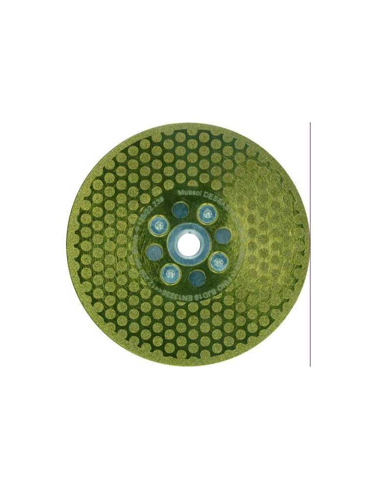 Disco de diamante MUSSOL desbaste 125mm M-14 fino