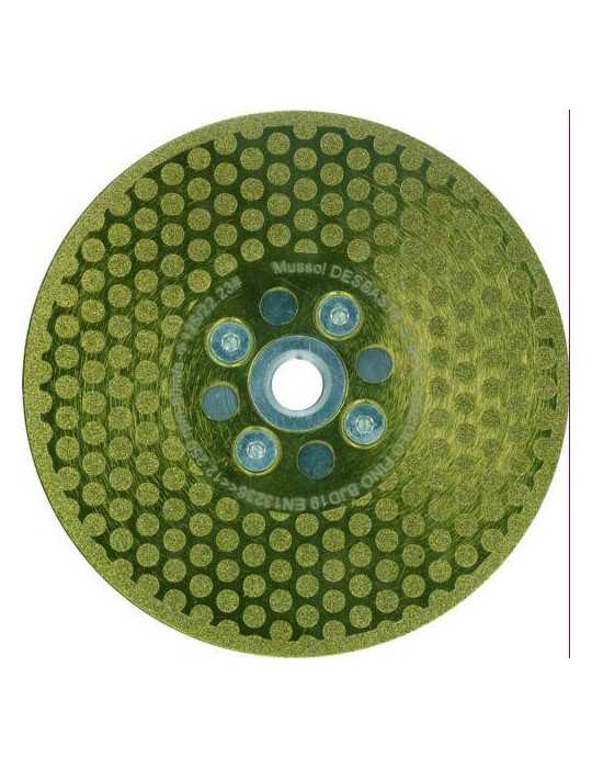 Disco de diamante MUSSOL desbaste 125mm M-14 fino