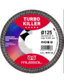 Disco de diamante MUSSOL turbo killer 125mm eje 22,2mm