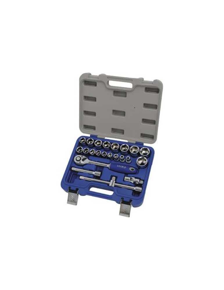 Juego llave vaso BAHCO cromo 1/2 (8-32mm) 23 piezas
