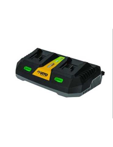 Cargador doble VITO rapido 20v vibccdr20