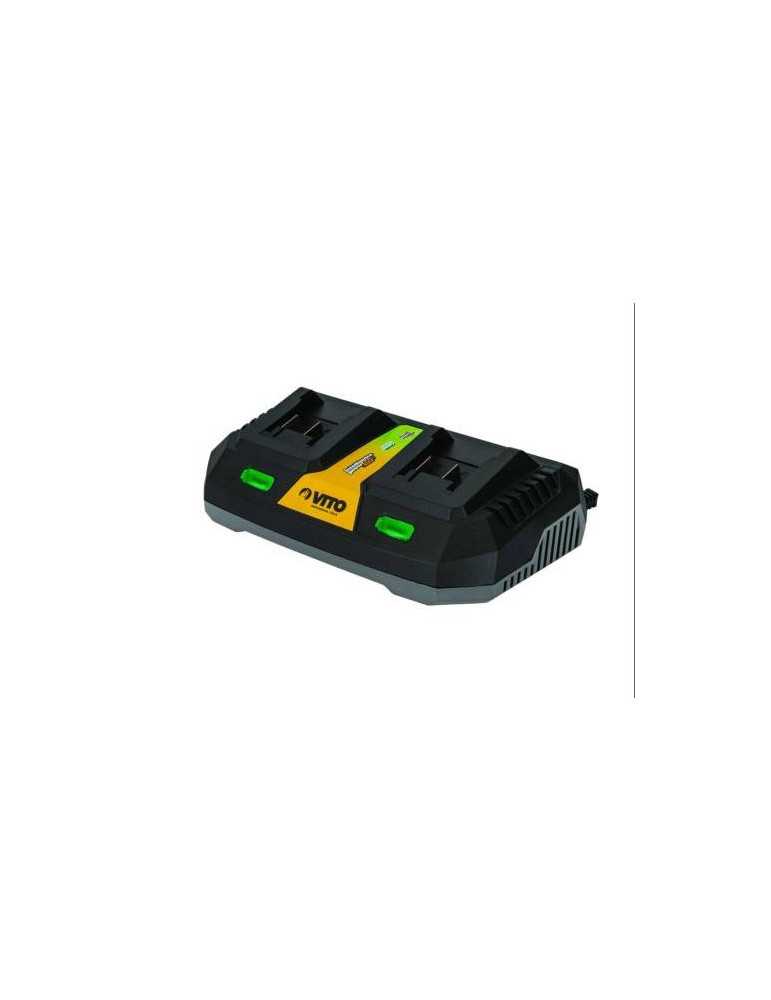 Cargador doble VITO rapido 20v vibccdr20