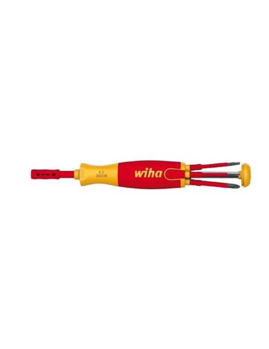 Destornillador WIHA portapuntas aislado verde 1000 V38611