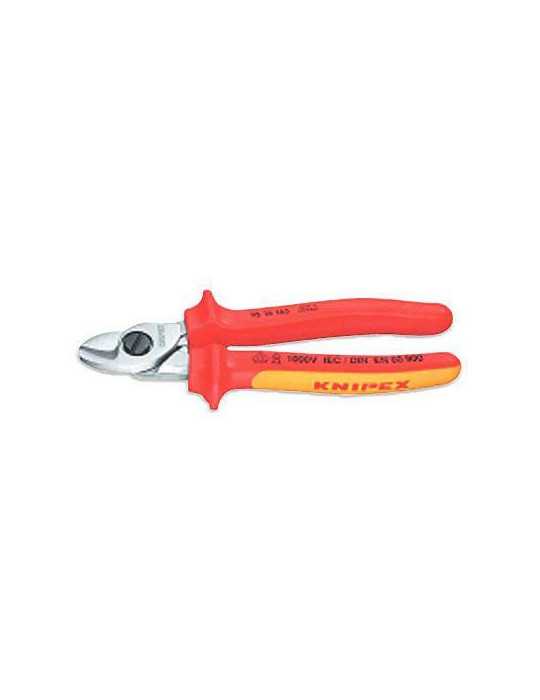 Alicate corta cable KNIPLEX verde 1000 v. 9516-165
