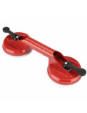 Ventosa doble BELLOTA con cuerpo de aluminio - 70 kg