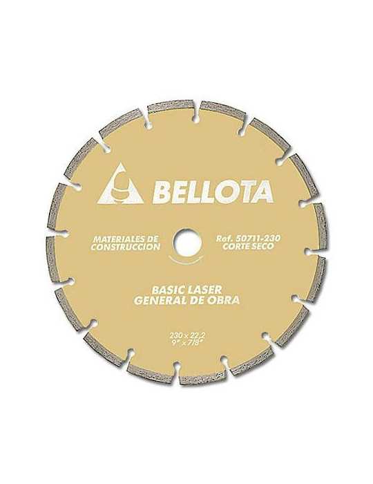 Disco corte seco BELLOTA general de obra pro7 50711-230