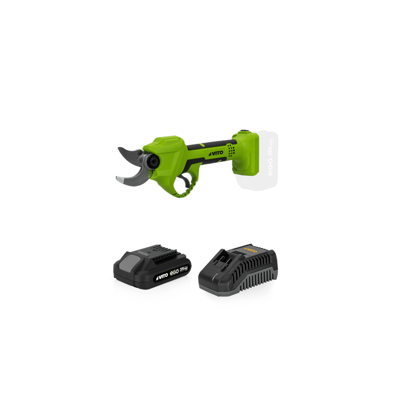 Tijera podar VITO Brushless ego20v li + bateria + cargador