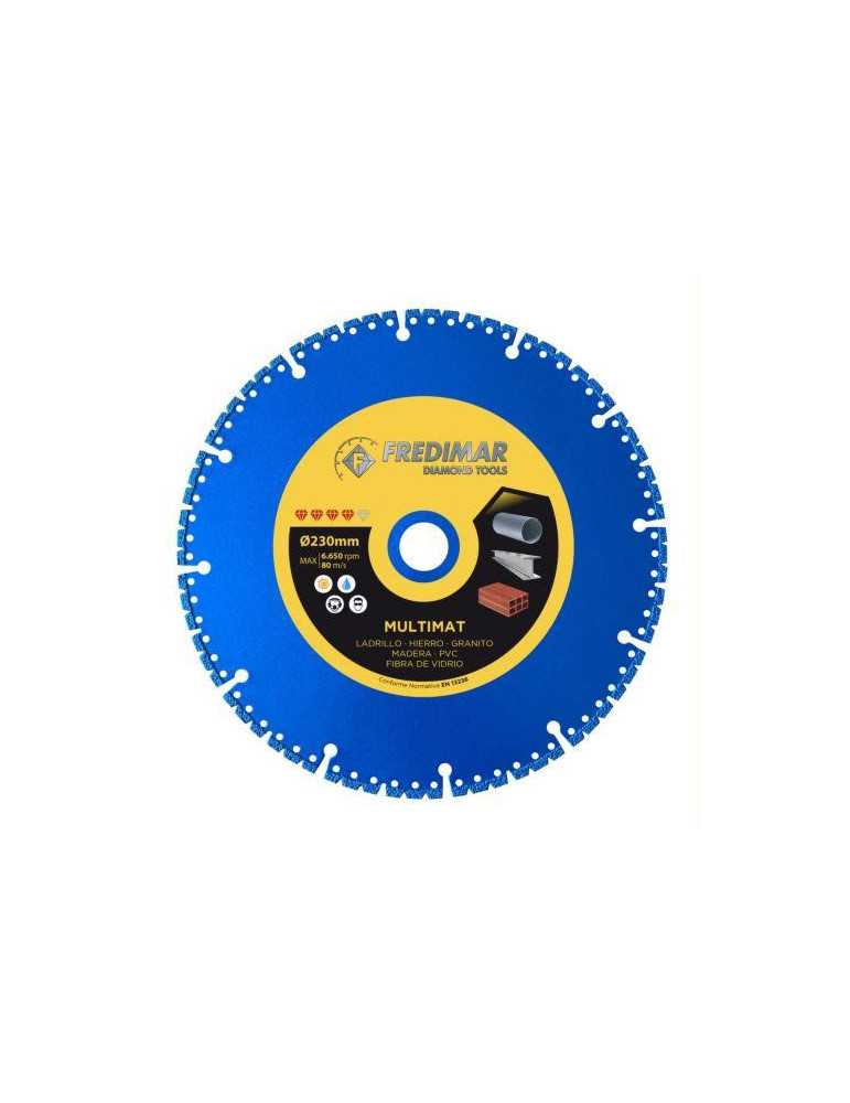 Disco todoterreno FREDIMAR 230mm. mult. sport. DVC230MTM-SP