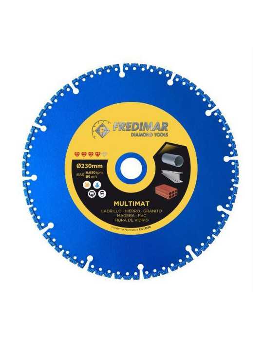 Disco todoterreno FREDIMAR 230mm. mult. sport. DVC230MTM-SP
