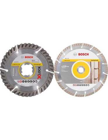 Kit 2 discos BOSCH diamante standard for universal 230mm