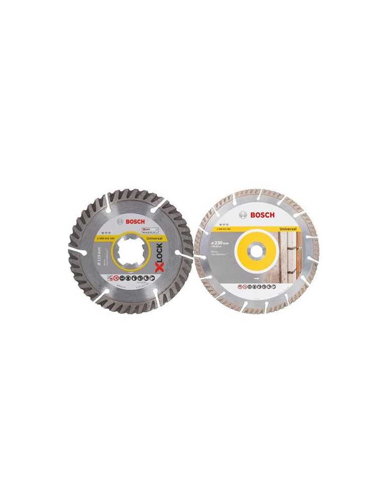 Kit 2 discos BOSCH diamante standard for universal 230mm