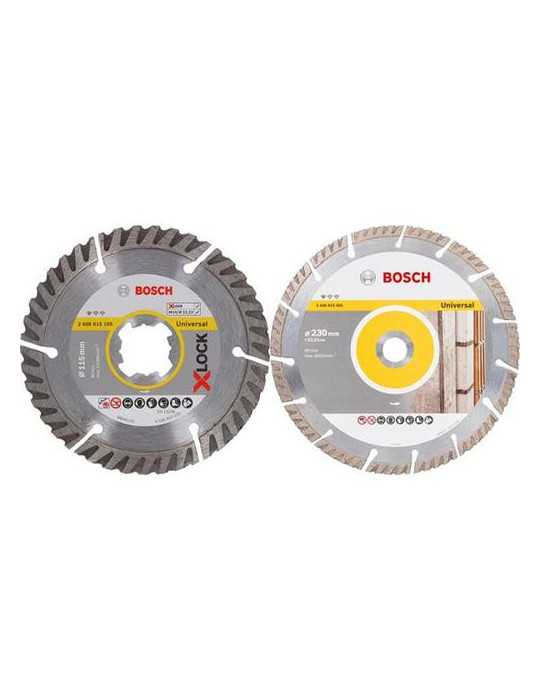 Kit 2 discos BOSCH diamante standard for universal 230mm