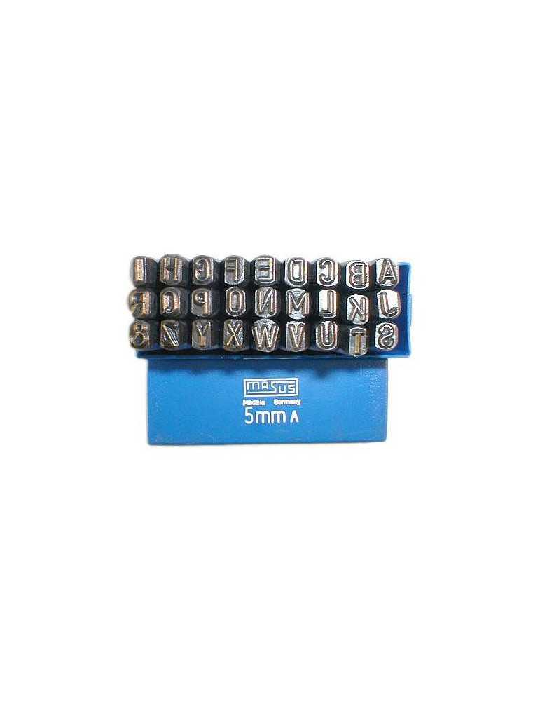 Abecedario ACHA golpe 6 mm. 57-045