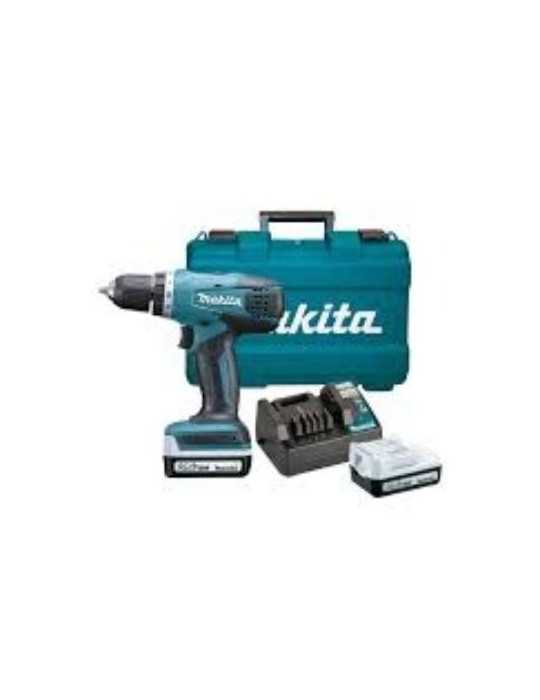 Taladro percutor MAKITA 14,4v 30nm 1,5ah 2 bateria HP347D