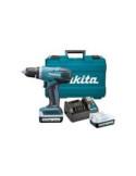 Taladro percutor MAKITA 14,4v 30nm 1,5ah 2 bateria HP347D