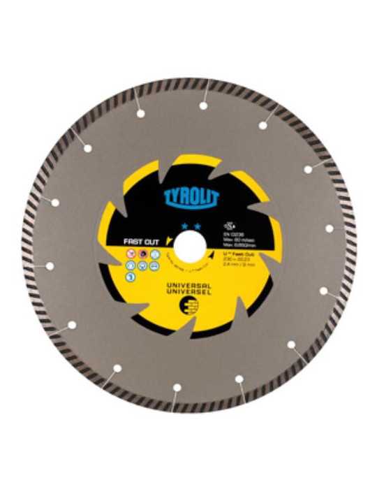 Disco uso general TYROLIT standar 230x2.4x22