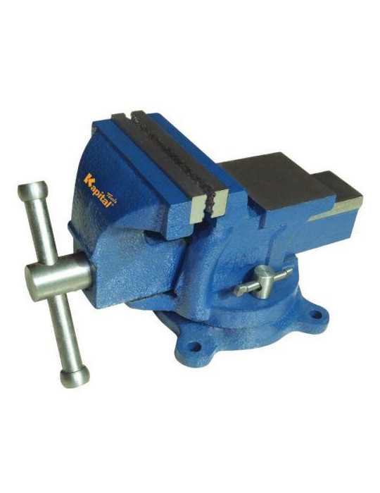 Tornillo de banco STARRET base giratoria 100mm. KHBV100B