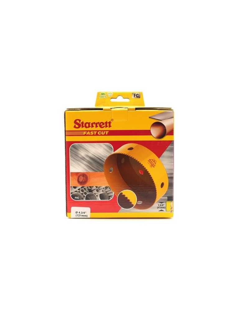 Corona perforar STARRET bimetal Fast Cut 121mm. diam.