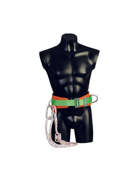 Cinturon seguridad CLIMAX con cuerda 1,5 m. 25-C