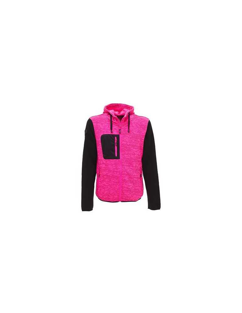 Sudadera U-POWER mujer Rainbow black/fucsia EY174BF talla M