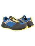 Zapato seguridad BELLOTA S1P Flex azul-amarillo talla 43