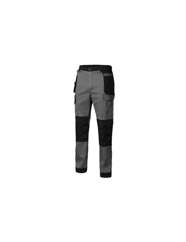 Pantalon VELILLA Canvas Stretch gris/negro talla L