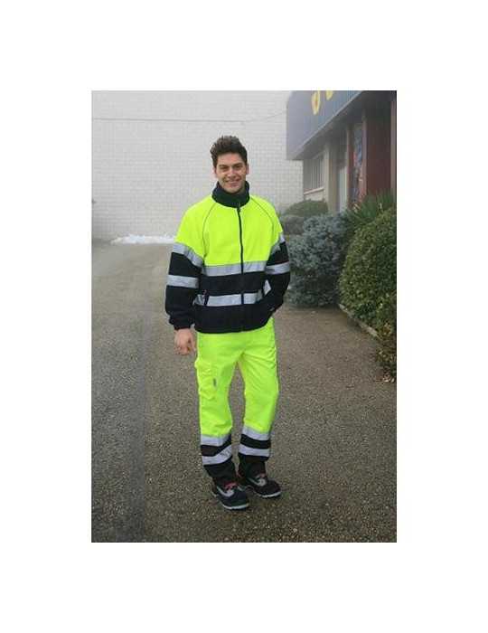 Forro polar JUBA alta visibilidad andes HV772 talla XXL