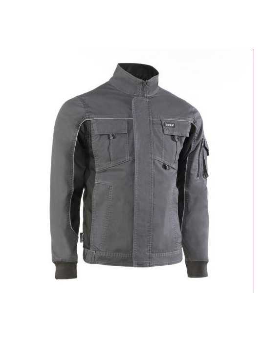 Chaqueta JUBA multib. flex gris/negro 170-M