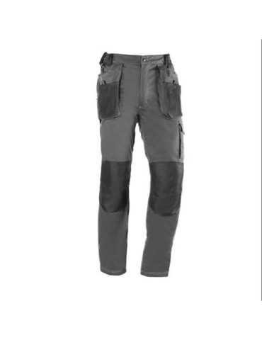 Pantalon JUBA multibolsillos Flex gris/negro 171 Talla XS