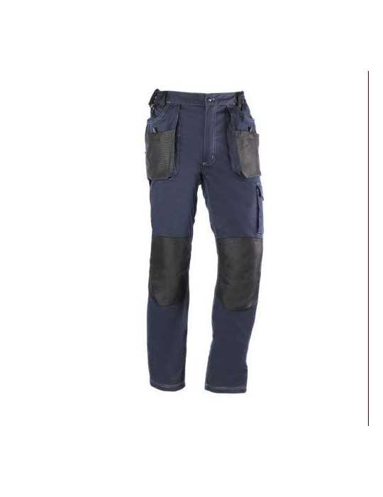 Pantalon JUBA multibolsillos Flex Marino/negro 18 Talla 2XL