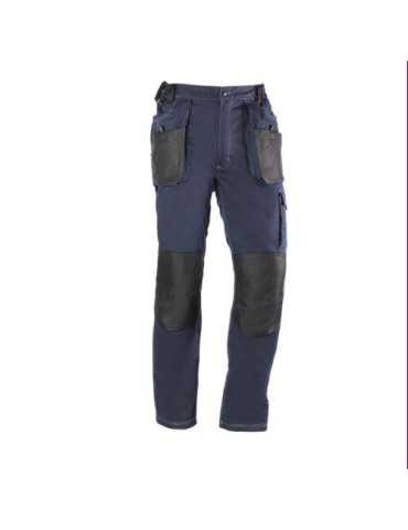 Pantalon JUBA multibolsillos Flex Marino/negro 18 Talla 3XL
