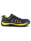 Zapato seguridad PAREDES S1P Radio azul marino amarillo talla 42