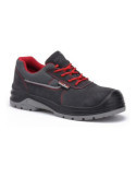 Zapato seguridad PAREDES S1P Beta gris-rojo talla 48