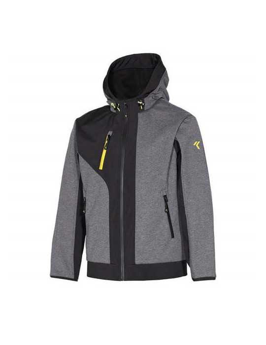 Chaqueta ISSALINE Rush gris/negro talla XXL 04526B