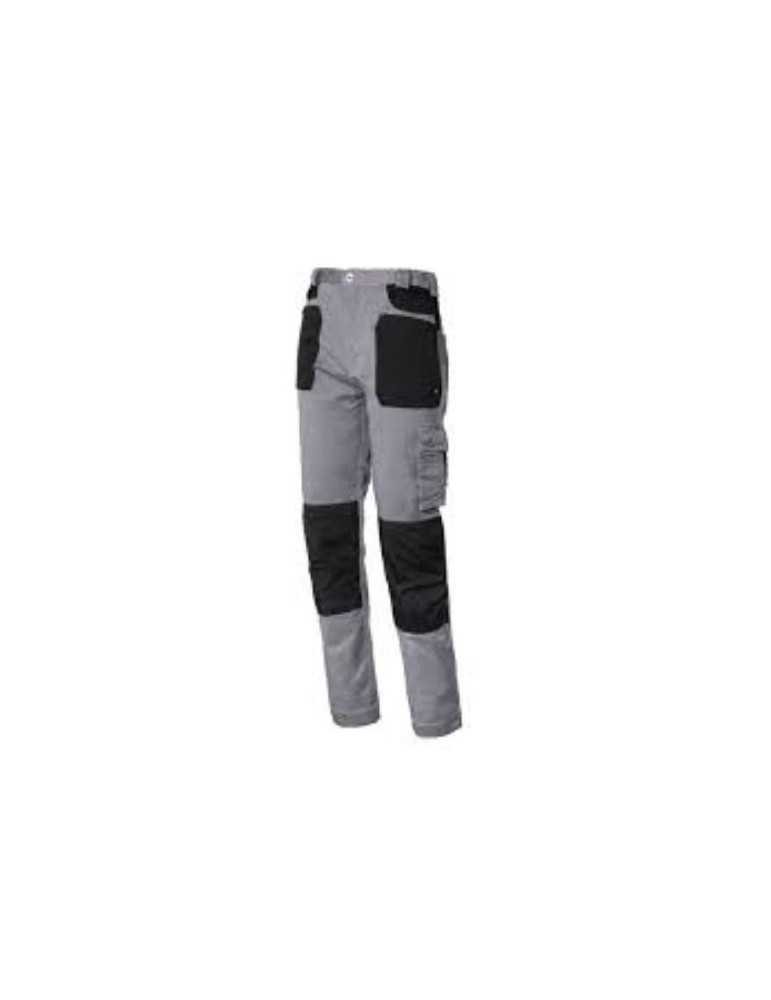 Pantalon ISSALINE stretch en caja gris/negro talla 3XL 8730B