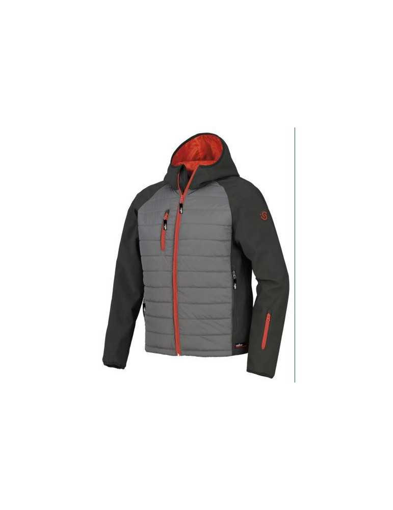 Chaqueta ISSALINE Bonny gris-negro 4094B talla 2XL